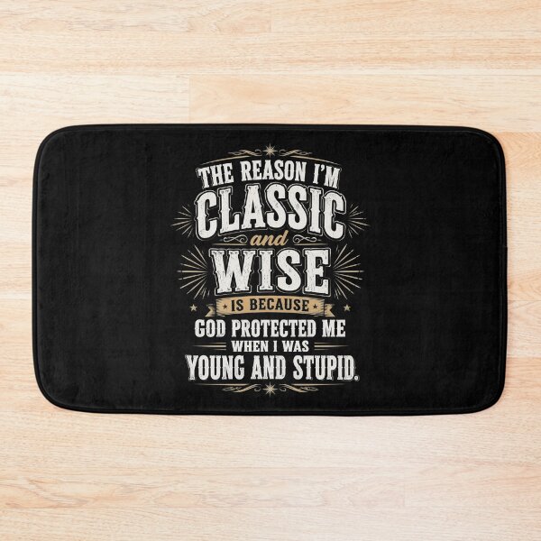 Item preview, Vintage The Reason I'm Old & Wise God Protected Me designed and sold by OlakunleOloroz.