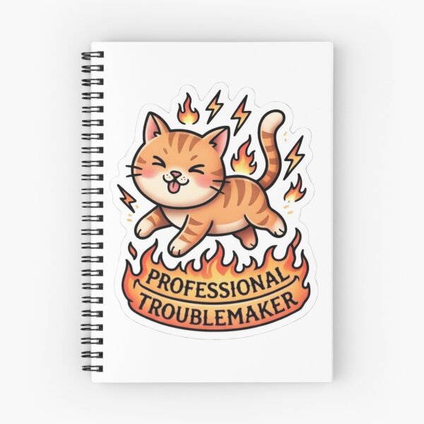 Item preview, Mischievous Orange Cat Professional Troublemaker Family designed and sold by hjunshop.