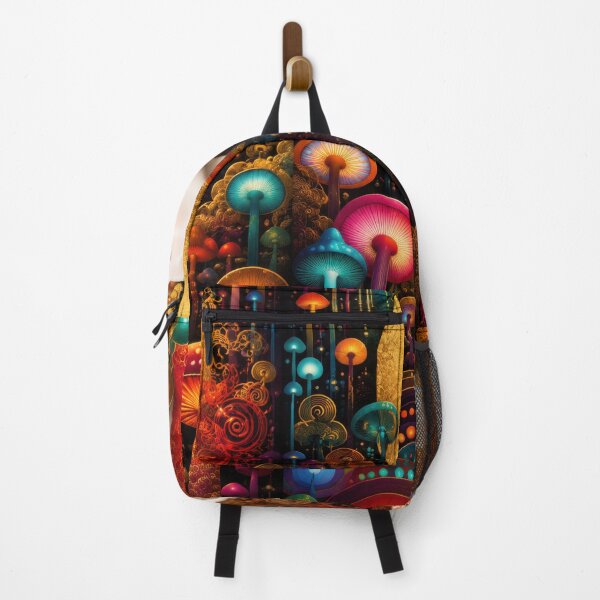 Item preview, Vibrant Woman in Psychedelic Wonderland designed and sold by Andy Gambino Art.