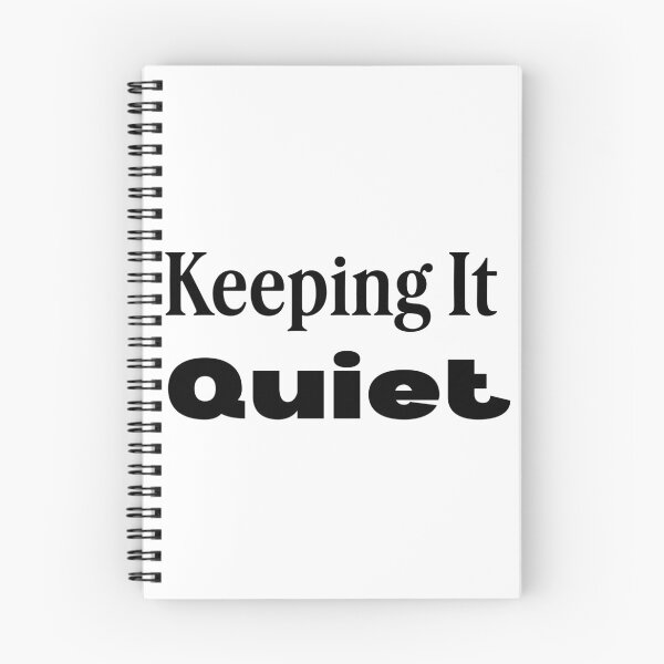 Item preview, Keeping It Quiet Aesthetic Minimalist Introvert Quote designed and sold by FarazDesign110.