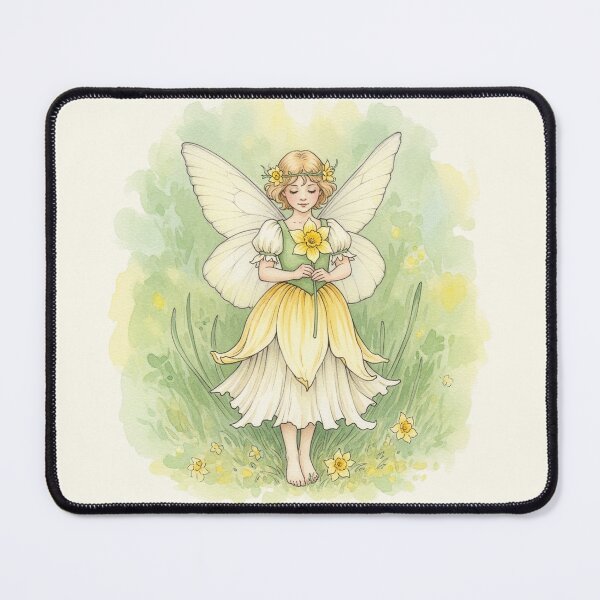 Item preview, Radiant Daffodil Fairy in a Sunny Meadow designed and sold by Pasteltone.