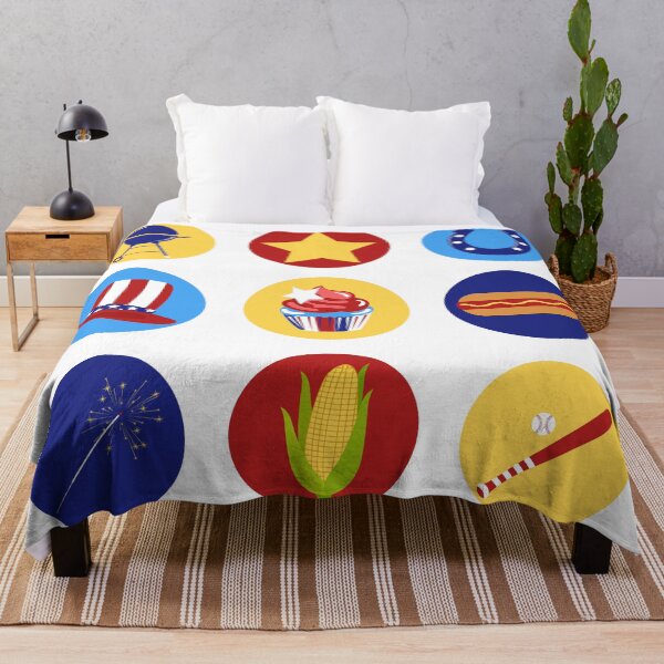 Item preview, 4th of July Icons - American Independence Day Celebration Set designed and sold by YourHue.