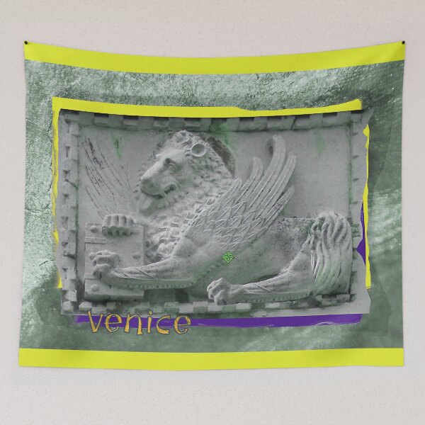 Item preview, Winged Lion and Holy Book, in Venice, Italy (by ACCI) designed and sold by VanyssaGraphics.