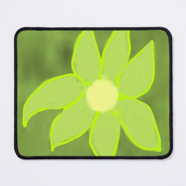 Item preview, Flower in Green Painting designed and sold by Fayes4Art.