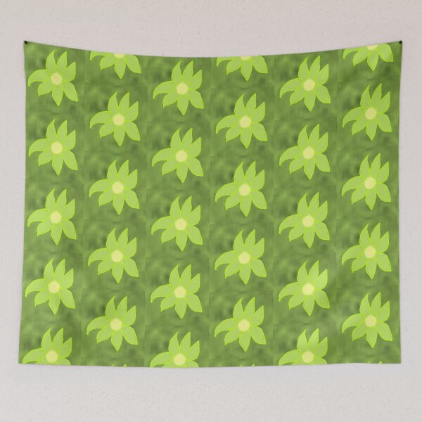 Item preview, Flower in Green Painting designed and sold by Fayes4Art.