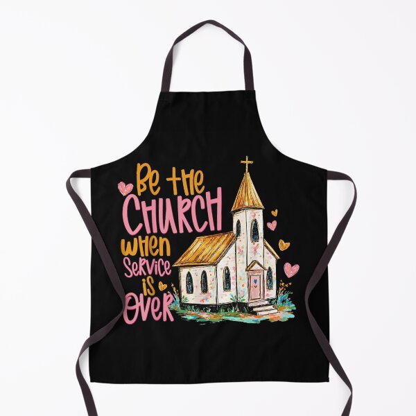 Item preview, Be The Church When Service Is Over Cute Pastel Christian Watercolor designed and sold by PhocoNibict.