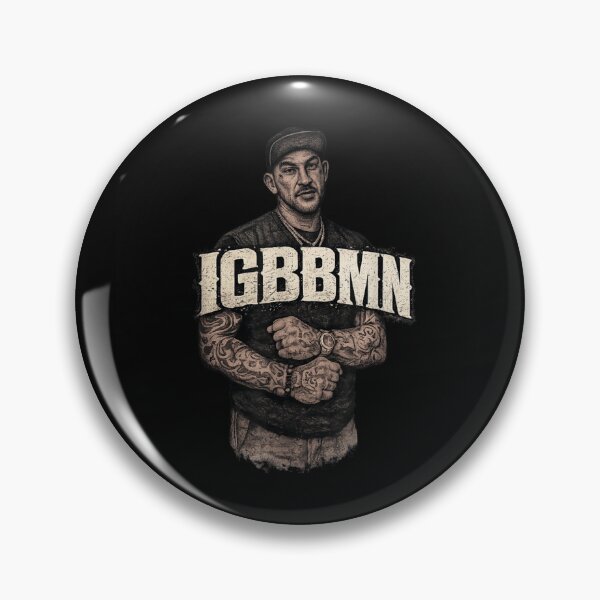 Item preview, Vintage IGBBMN Tattooed Man Graphic Illustration Tough Edgy Biker Style designed and sold by PhocoNibict.