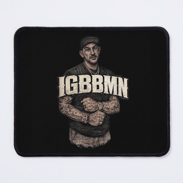Item preview, Vintage IGBBMN Tattooed Man Graphic Illustration Tough Edgy Biker Style designed and sold by PhocoNibict.