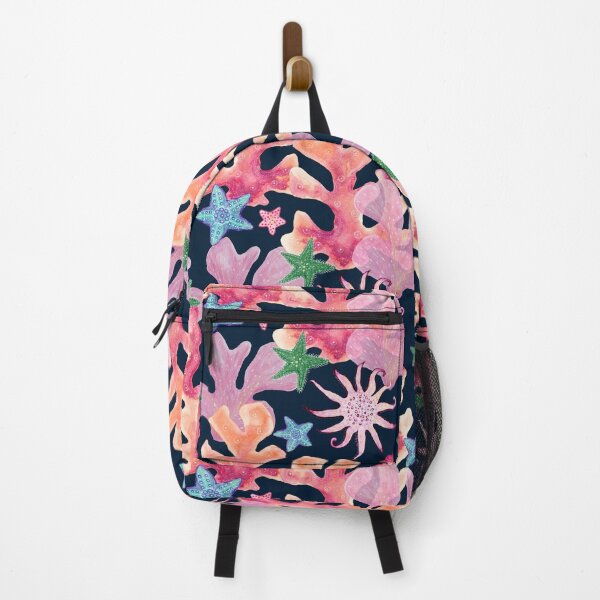 Item preview, Coral Garden at Midnight - Deep Ocean Navy designed and sold by Piret Victoria Ribas.