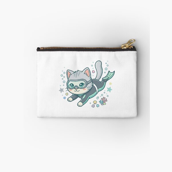 Item preview, Cute Chibi Kitten Freediving  designed and sold by  Cat Lady.