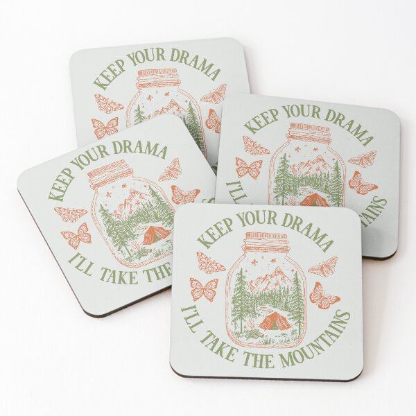 Item preview, Keep Your Drama I'll Take The Mountains - Funny Introvert Camping designed and sold by the-Z3nith.