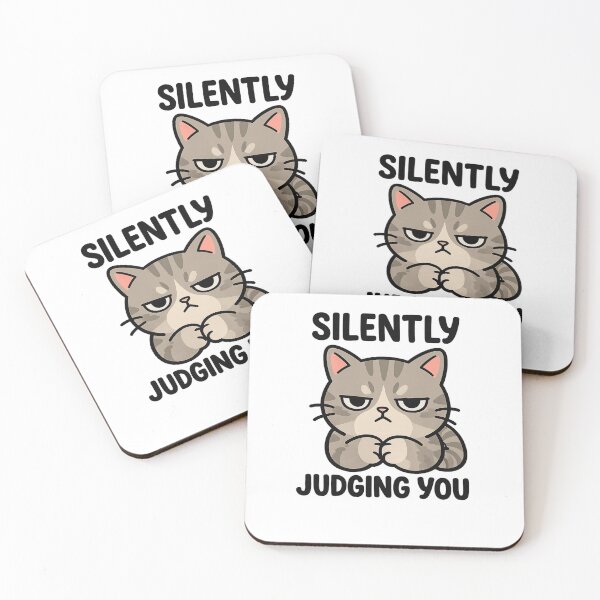 Item preview, Silently Judging You Grumpy Cat designed and sold by FraktalMoods.
