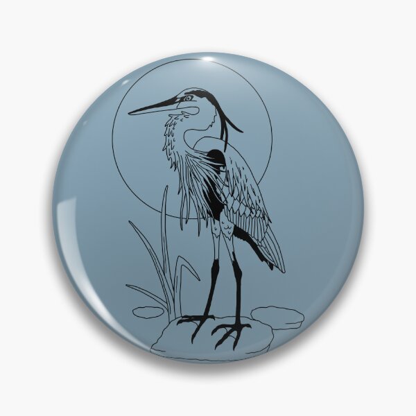 Item preview, Great Blue Heron designed and sold by CLBCreatives.