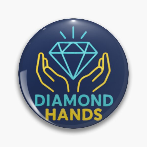 Item preview, Diamond Hands HODL – WallStreetBets & Crypto Investor designed and sold by weirdo97.
