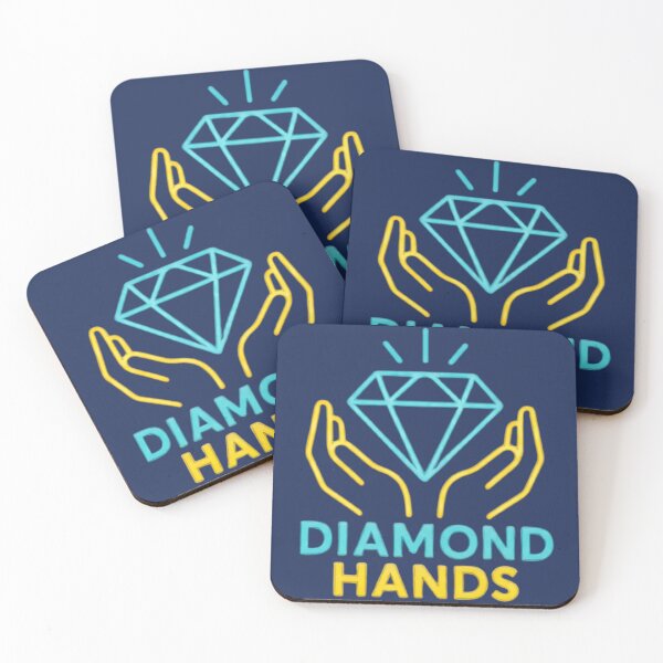 Item preview, Diamond Hands HODL – WallStreetBets e inversor en criptomonedas designed and sold by weirdo97.