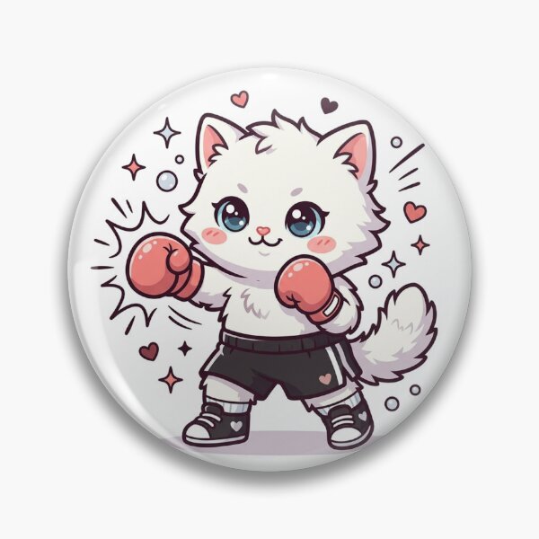 Item preview, Cute Chibi Kitten Boxing Champion designed and sold by Cat Lady.