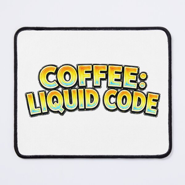 Item preview, COFFEE: LIQUID CODE – hand drawn childlike typography designed and sold by Mac Sketches.