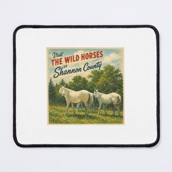 Item preview, Beautiful shot of the wild horses of Shannon County designed and sold by ironcladlou2000.