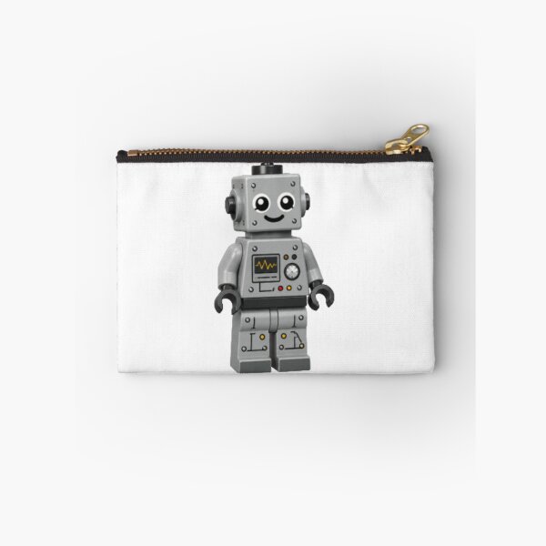 Item preview, Little Vintage Robot – Kawaii Lego Illustration designed and sold by creatouf.