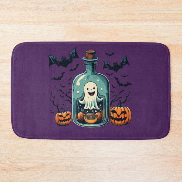 Item preview, Cute Ghost In A Bottle Halloween Magic Illustration designed and sold by Kyilestore.