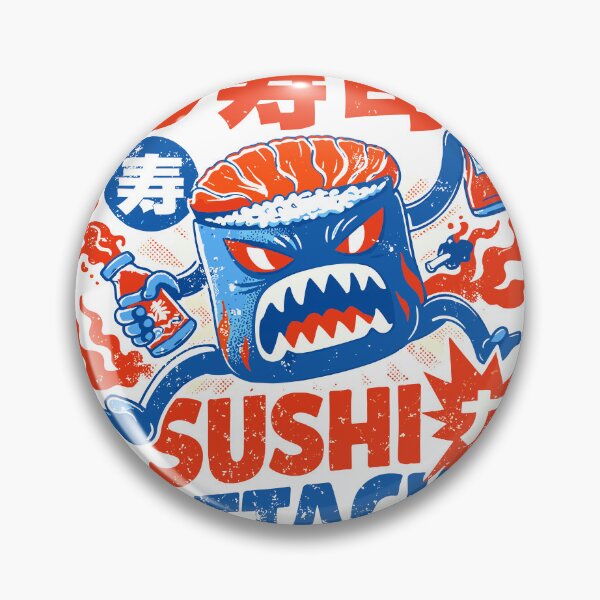 Item preview, Sushi Attack! designed and sold by Matinez Pink.