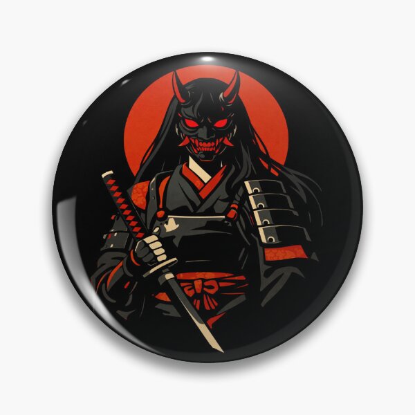 Item preview, Oni Samurai Warrior Red Sun designed and sold by Ora-kuro.
