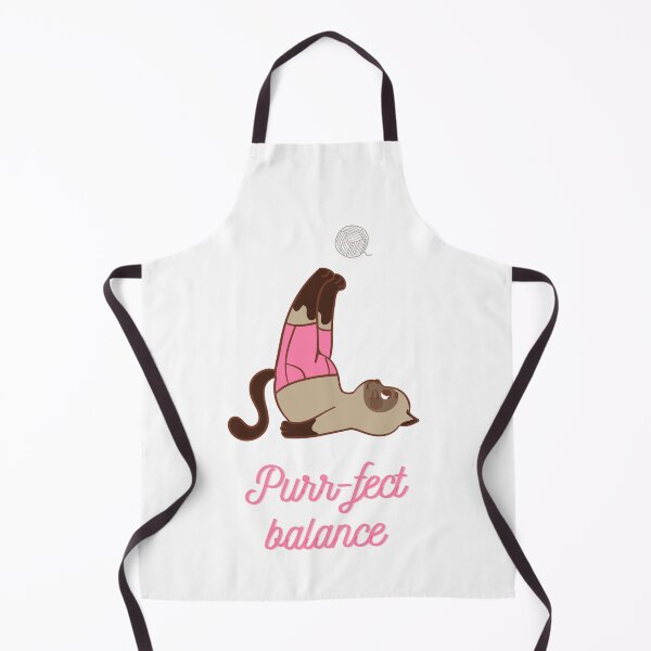 Item preview, Purr-fect Balance - Funny Yoga Cat Meditation designed and sold by WildAnimaLab.