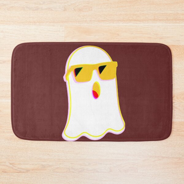 Item preview, Kawaii Ghost with Glasses | Spooky Cute Minimalist Halloween designed and sold by AstronautMerch.