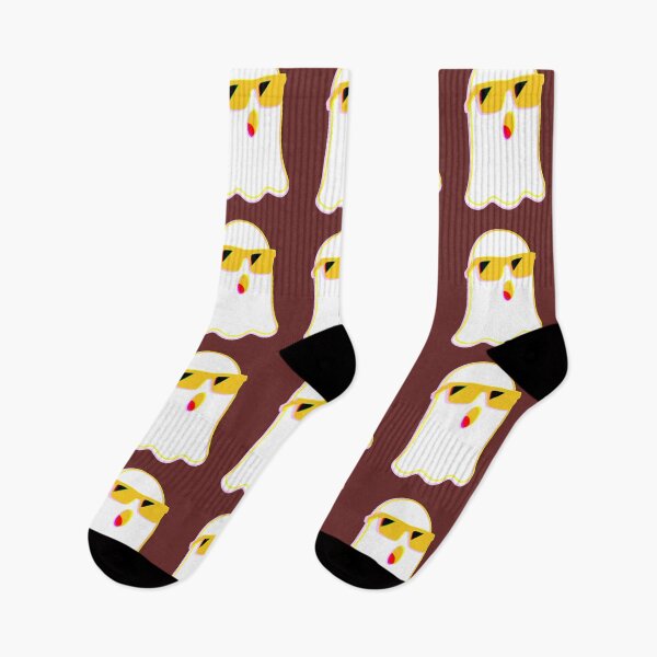 Item preview, Kawaii Ghost with Glasses | Spooky Cute Minimalist Halloween designed and sold by AstronautMerch.