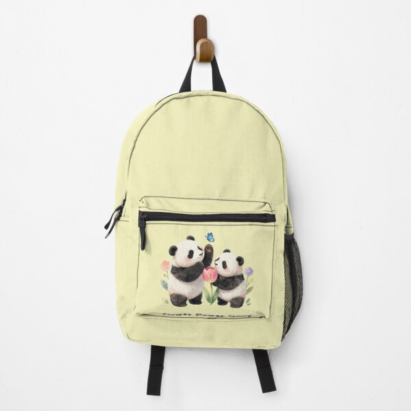 Item preview, Flower Power Gang | Cute Panda Watercolor designed and sold by BCapybara.