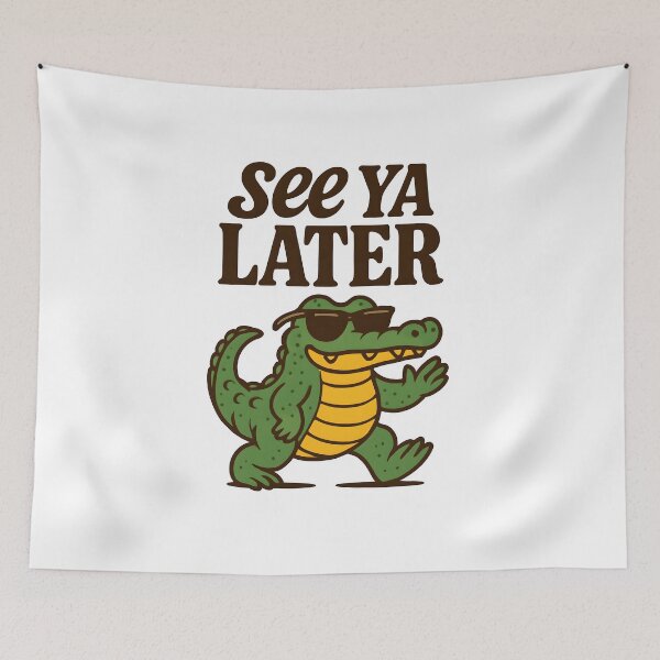 Item preview, gator designed and sold by MKTreasures.