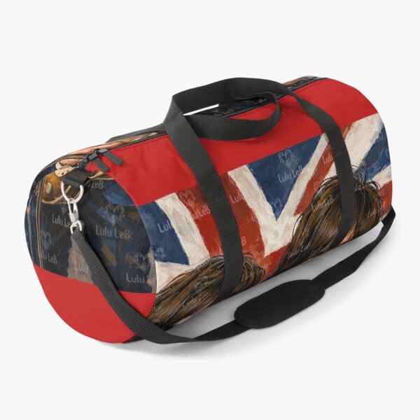 Item preview, The Beatles Caricature with British Flag designed and sold by LuluLeb.