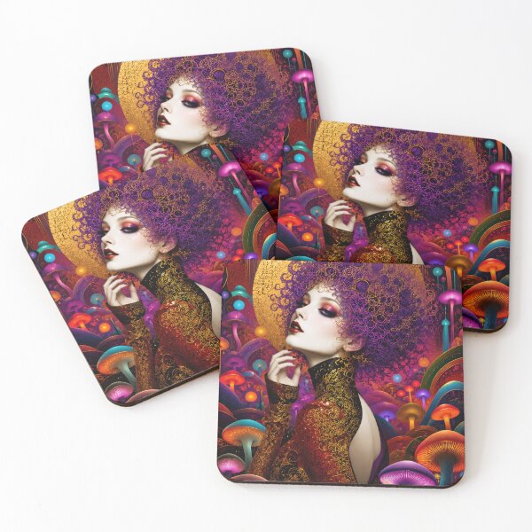 Item preview, Elegance amongst the Mushrooms designed and sold by Andy Gambino Art.