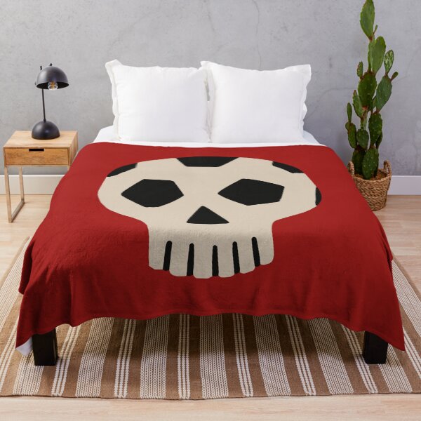 Item preview, Cartoon Soccer Skull Football Fan Cool Skeleton Halloween Graphic Design designed and sold by w1ckerman.