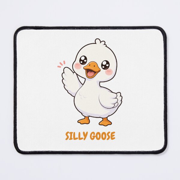Item preview, Silly Goose Cute Silly Kawaii Goose designed and sold by BoosterShop.