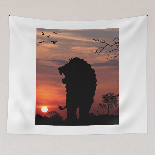 Item preview, Roaring Jungle King designed and sold by ZionArts1.