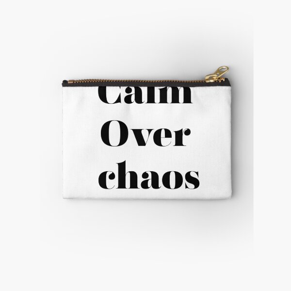 Item preview, Calm Over Chaos Aesthetic Slow Living Meditation Gift designed and sold by FarazDesign110.