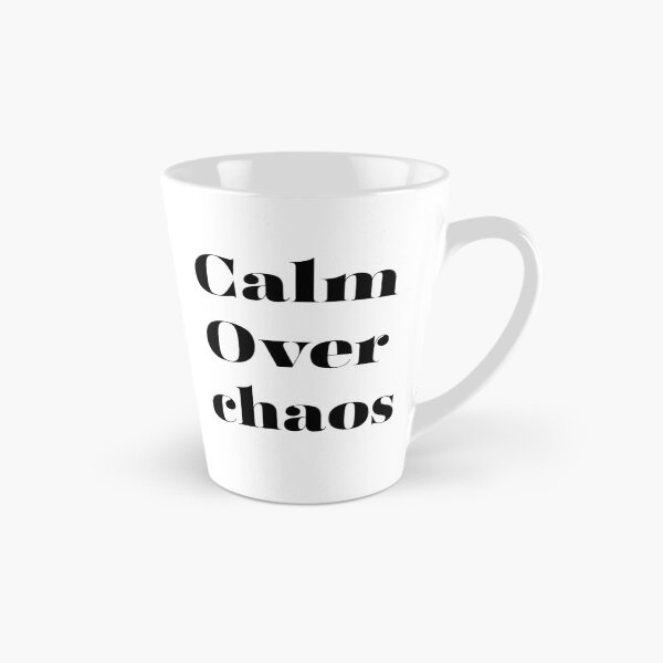 Item preview, Calm Over Chaos Aesthetic Slow Living Meditation Gift designed and sold by FarazDesign110.
