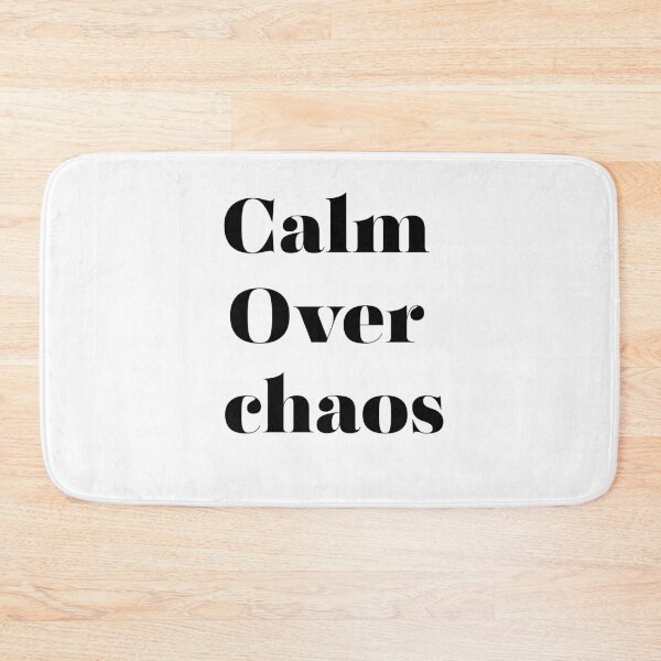 Item preview, Calm Over Chaos Aesthetic Slow Living Meditation Gift designed and sold by FarazDesign110.