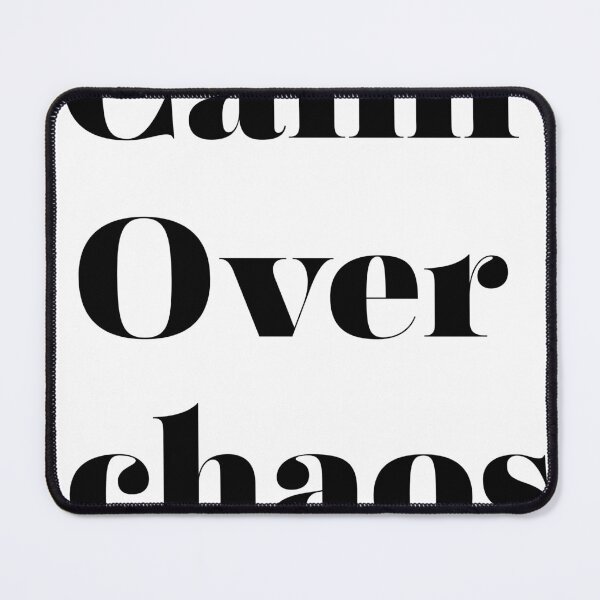Item preview, Calm Over Chaos Aesthetic Slow Living Meditation Gift designed and sold by FarazDesign110.