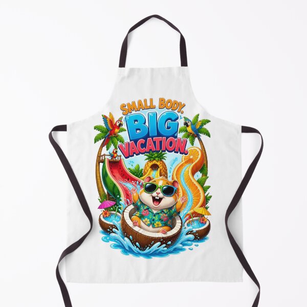 Item preview, Small Body Big Vacation Hamster designed and sold by Sovereign Supply Co..