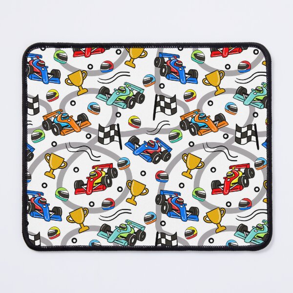 Item preview, Race Cars Racing Track Kids Pattern designed and sold by CI Creative Design LLC.