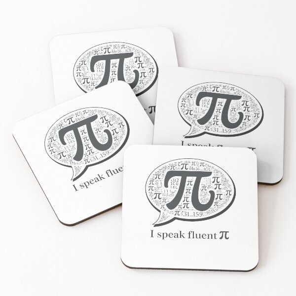 Item preview, I Speak Fluent Pi I Speak Fluent π Math Nerd Humor For Pi Day And Math Lovers designed and sold by yoddel.