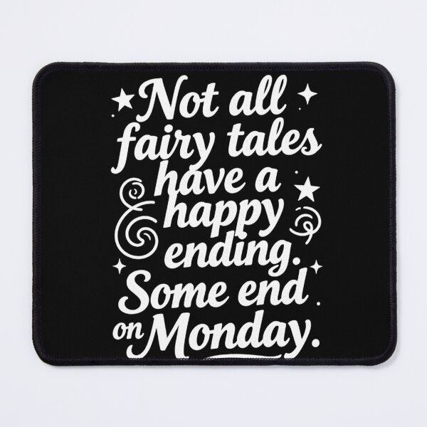 Item preview, Monday funny quote  designed and sold by Serce w tej sztuce.