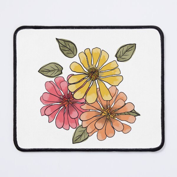 Item preview, Verano Garden Zinnia Bouquet designed and sold by altastudio.