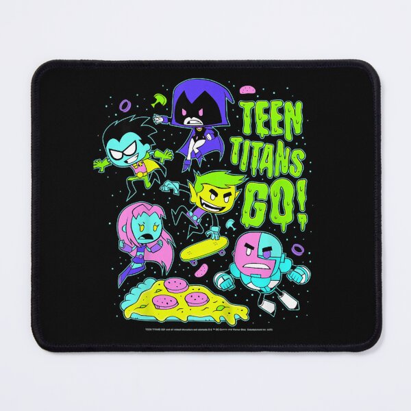Item preview, Kids DC Comics Teen Titans Go! Group Shot Neon Portrait Classic designed and sold by JackyMirenden.