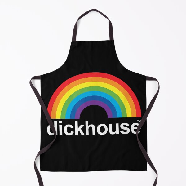 Item preview, Retro Dickhouse Rainbow Logo Vintage Typography Satirical Pop Culture Parody Graphic designed and sold by PhocoNibict.