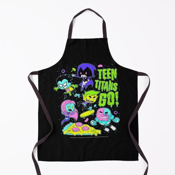 Item preview, Kids DC Comics Teen Titans Go! Group Shot Neon Portrait Classic designed and sold by JackyMirenden.
