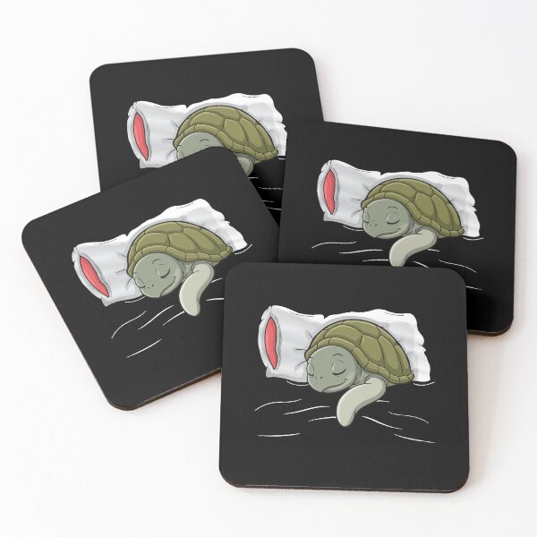 Item preview, Cute Sleeping Sea Turtle Lover Kids Animals Sea Turtle designed and sold by DSWShirts.