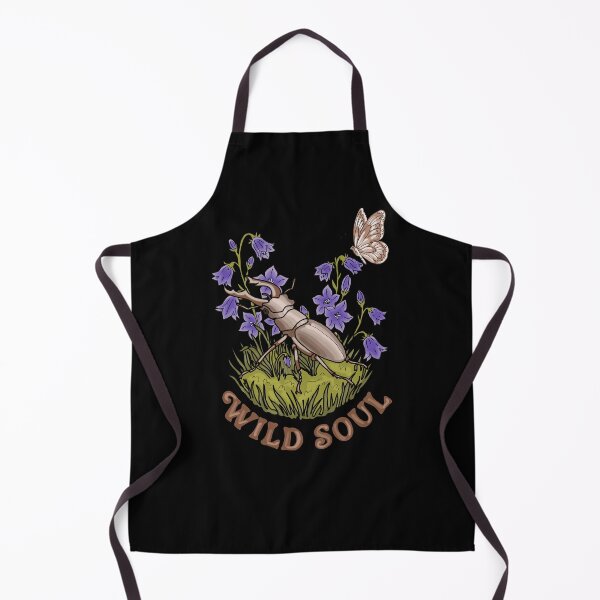 Item preview, Stag Beetle and Butterfly Retro Illustration designed and sold by LeshanArt.